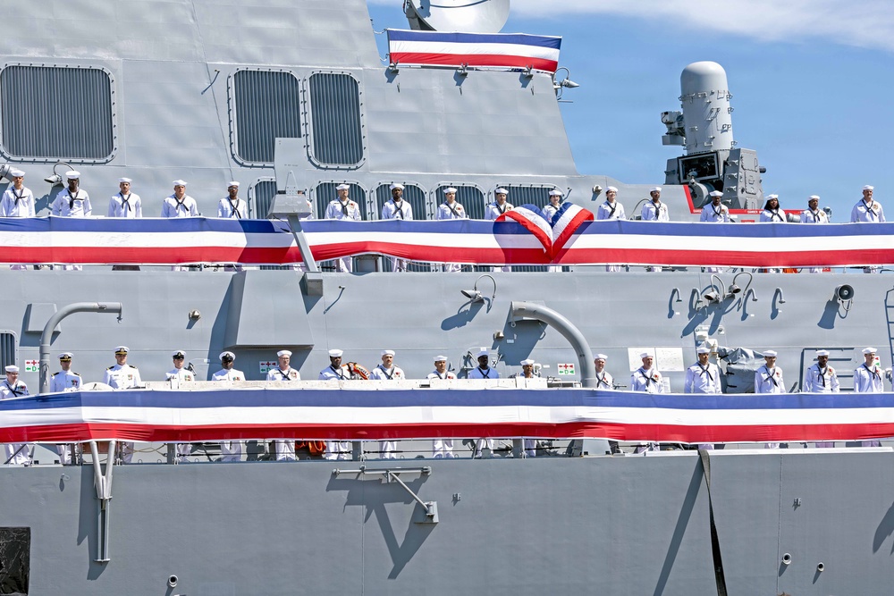 USS Harvey C. Barnum Jr. (DDG 124) Commissioning Ceremony