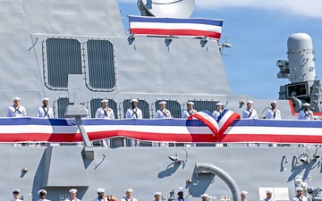 USS Harvey C. Barnum Jr. (DDG 124) Commissioning Ceremony