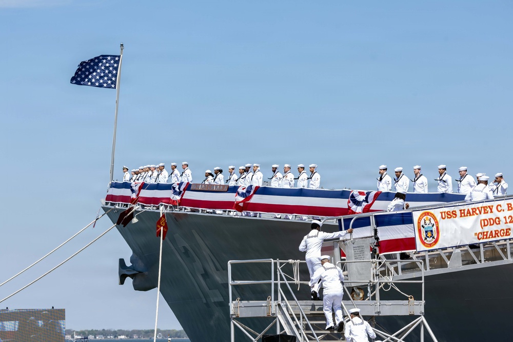 USS Harvey C. Barnum Jr. (DDG 124) Commissioning Ceremony