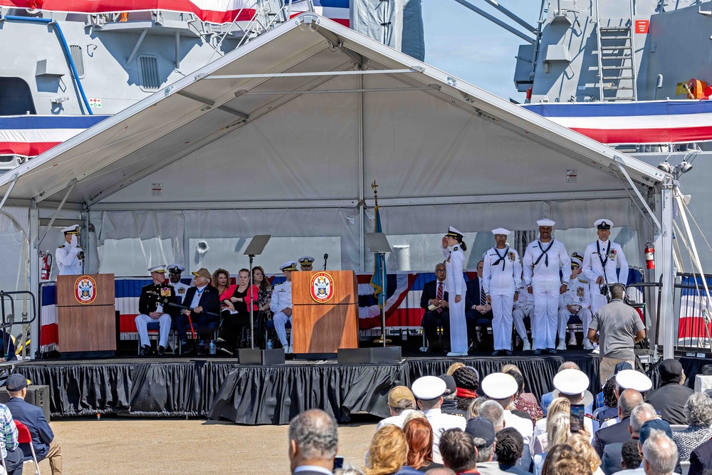 USS Harvey C. Barnum Jr. (DDG 124) Commissioning Ceremony