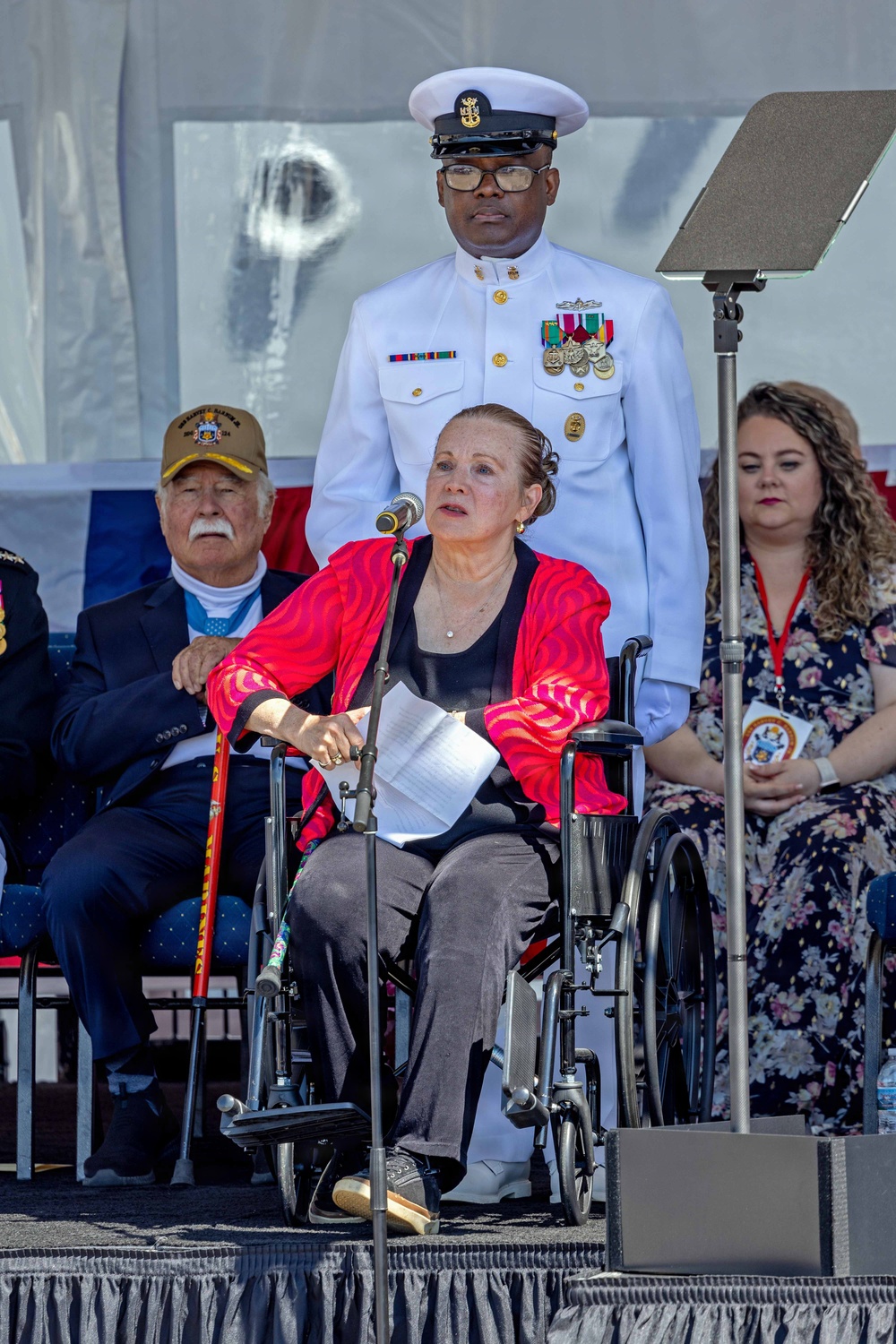 USS Harvey C. Barnum Jr. (DDG 124) Commissioning Ceremony
