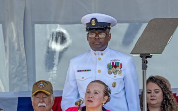 USS Harvey C. Barnum Jr. (DDG 124) Commissioning Ceremony