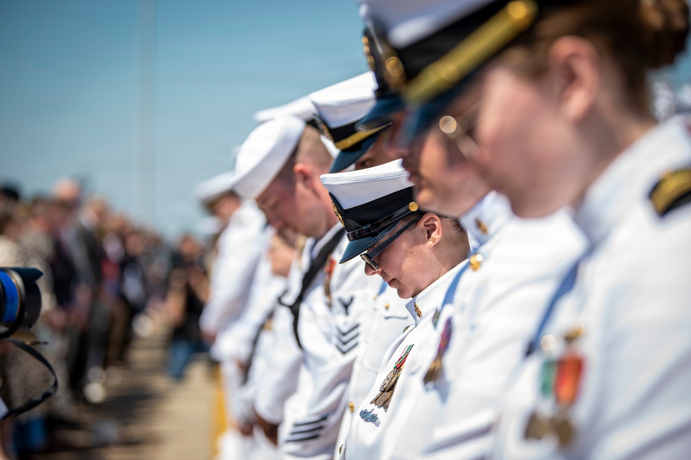 USS Harvey C. Barnum (DDG 124) Commissioning Ceremony