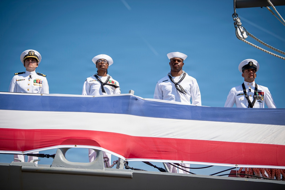 USS Harvey C. Barnum (DDG 124) Commissioning Ceremony