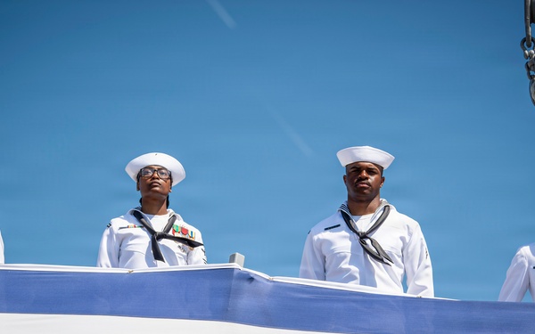 USS Harvey C. Barnum (DDG 124) Commissioning Ceremony