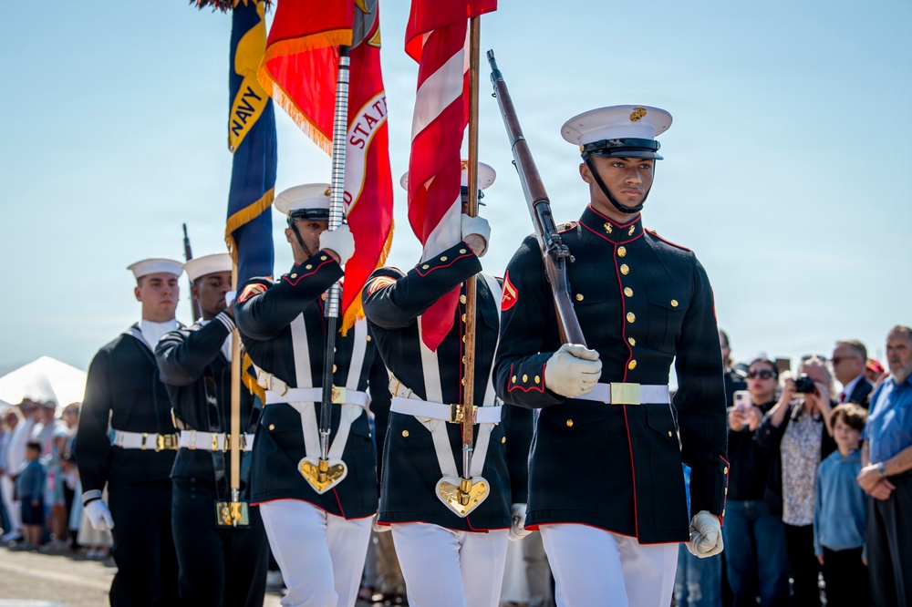 USS Harvey C. Barnum (DDG 124) Commissioning Ceremony