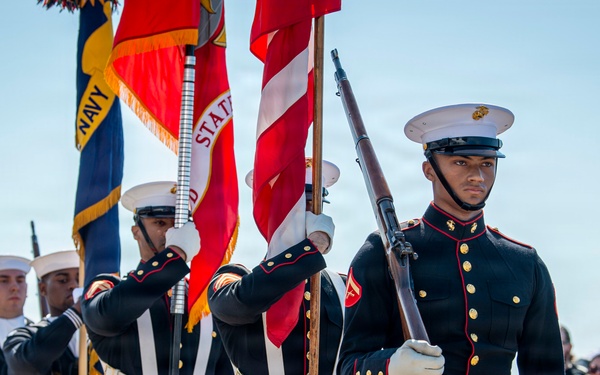 USS Harvey C. Barnum (DDG 124) Commissioning Ceremony