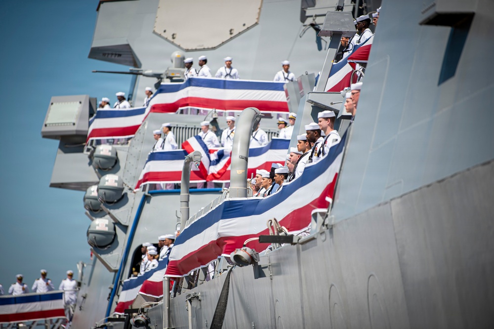 USS Harvey C. Barnum (DDG 124) Commissioning Ceremony