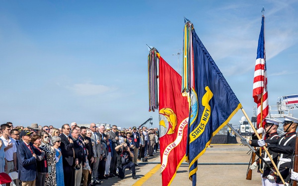USS Harvey C Barnum (DDG 124) Commissioning Ceremony