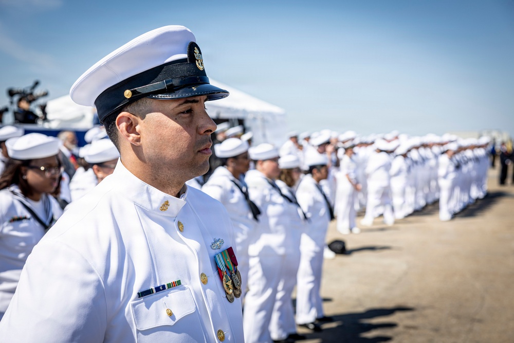 USS Harvey C. Barnum (DDG 124) Commissioning Ceremony