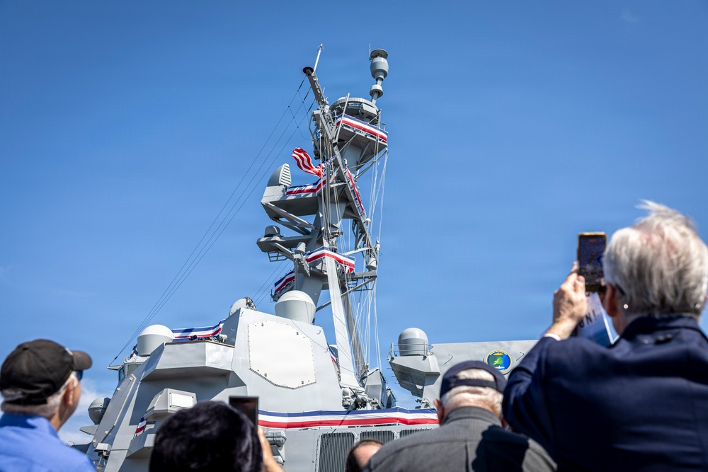USS Harvey C. Barnum (DDG 124) Commissioning Ceremony
