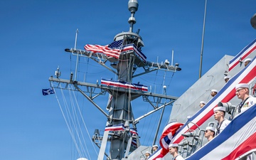 USS Harvey C. Barnum Jr. Commissions