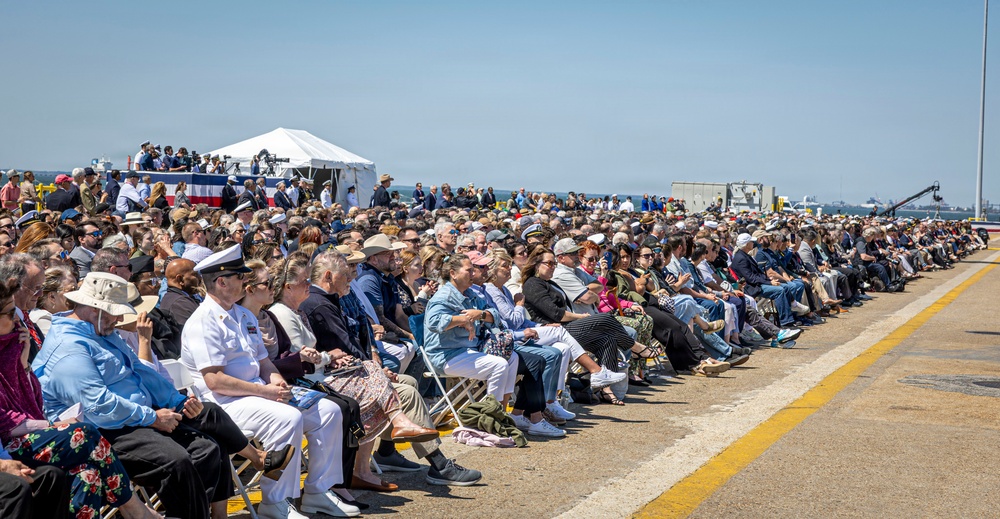 USS Harvey C. Barnum (DDG 124) Commissioning Ceremony