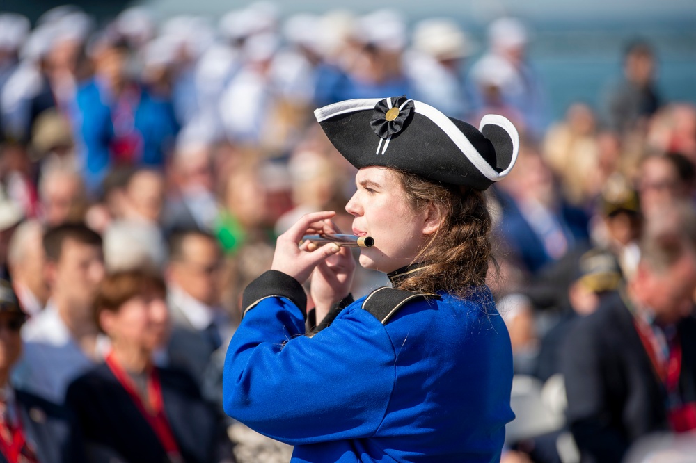 USS Harvey C. Barnum (DDG 124) Commissioning Ceremony