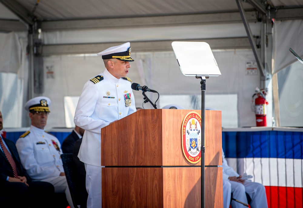 USS Harvey C. Barnum (DDG 124) Commissioning Ceremony