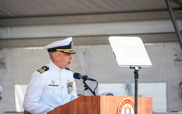 USS Harvey C. Barnum (DDG 124) Commissioning Ceremony