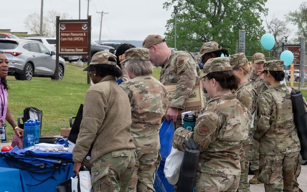 131st Bomb Wing Resource Team holds Wellness and Recovery event