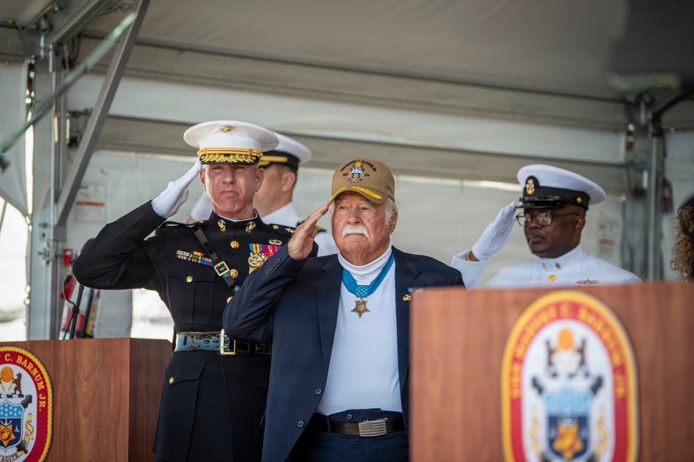 USS Harvey C. Barnum (DDG 124) Commissioning Ceremony