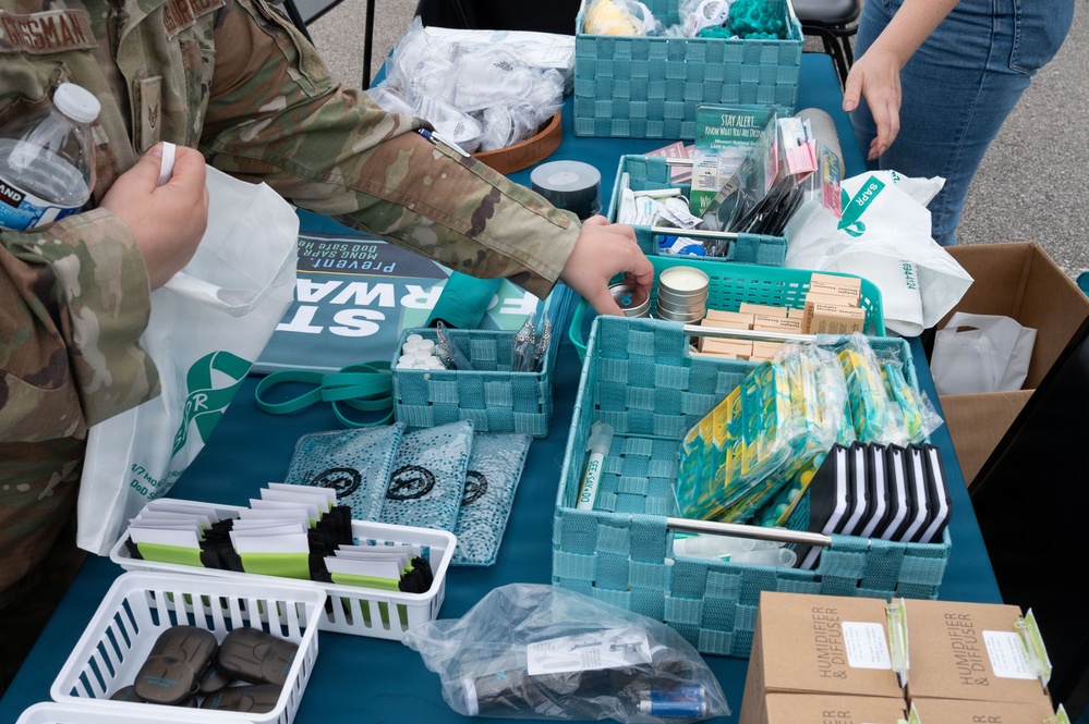 131st Bomb Wing Resource Team holds Wellness and Recovery event