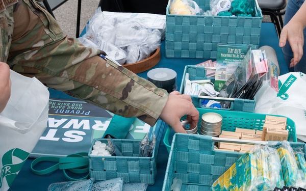 131st Bomb Wing Resource Team holds Wellness and Recovery event