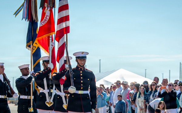 USS Harvey C. Barnum (DDG 124) Commissioning Ceremony
