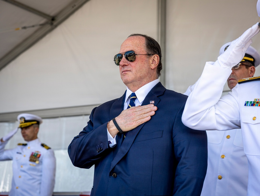 USS Harvey C. Barnum (DDG 124) Commissioning Ceremony
