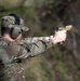 Soldier fires pistol
