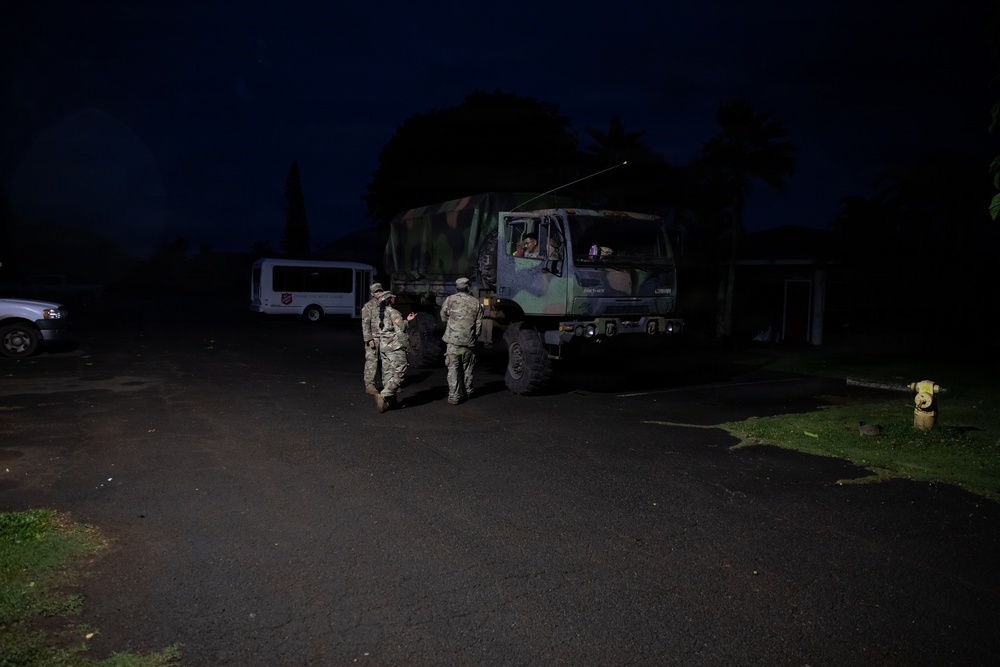Hawaii National Guard places high water rescue teams on standby for ongoing severe weather