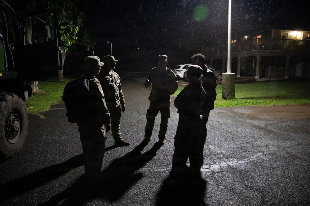 Hawaii National Guard places high water rescue teams on standby for ongoing severe weather