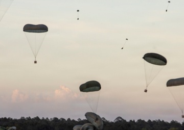101st Division Sustainment Brigade conducts aerial resupply in support of 3rd Mobile Brigade during JRTC rotation