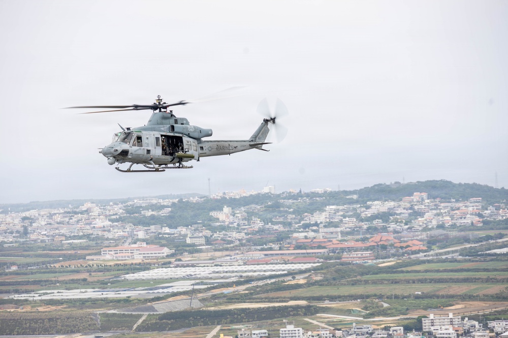 The 38th Assistant Commandant of the Marine Corps takes part in an Aerial Familiarization Tour
