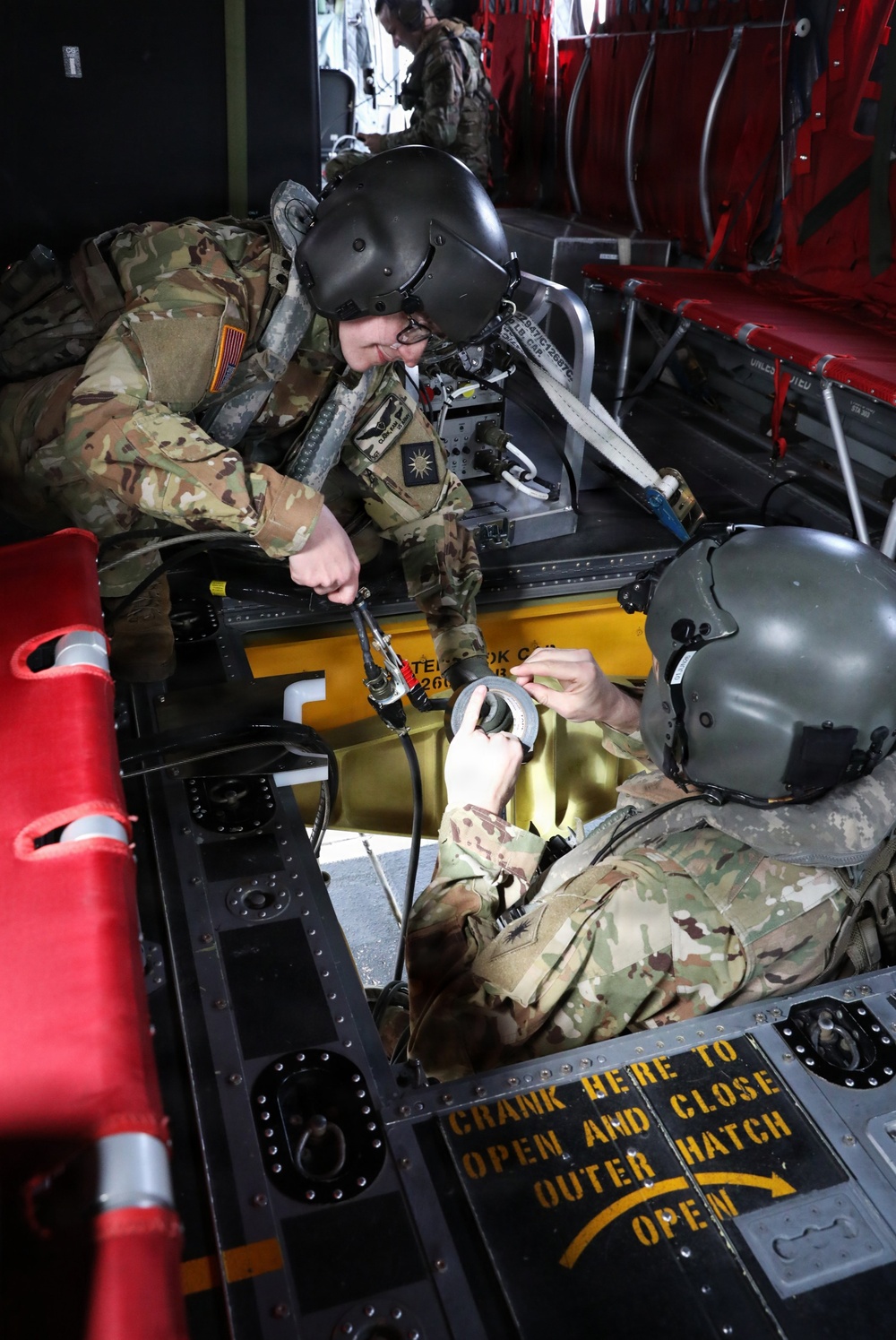 Washington National Guard air crew train for firefighting operations
