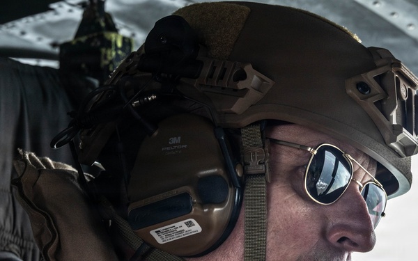 The 38th Assistant Commandant of the Marine Corps takes part in an Aerial Familiarization Tour