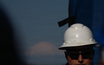 FCC Gallingerlong listen to Safety Brief prior to Ammo Onload for USS Ralph Johnson