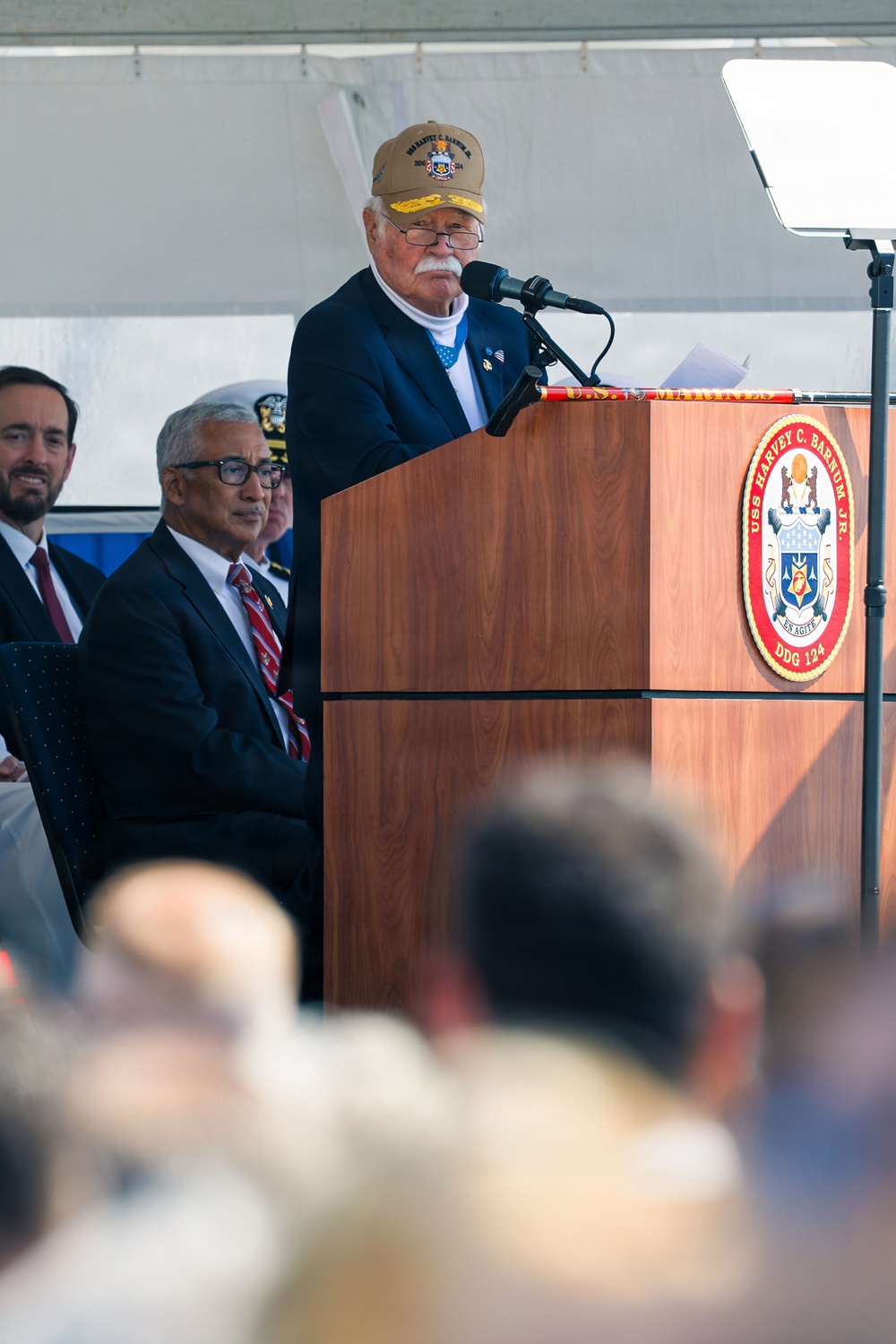 USS Harvey C. Barnum Jr. (DDG 124) Commissioning Ceremony