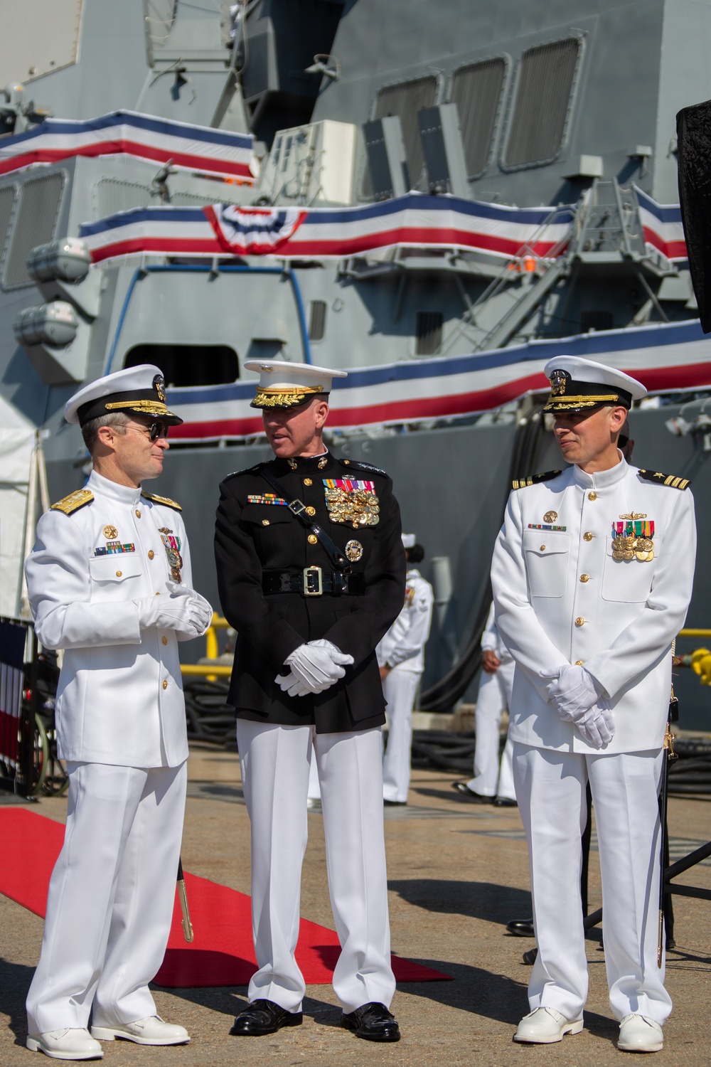 USS Harvey C. Barnum Jr. Commissioning (DDG 124) Ceremony