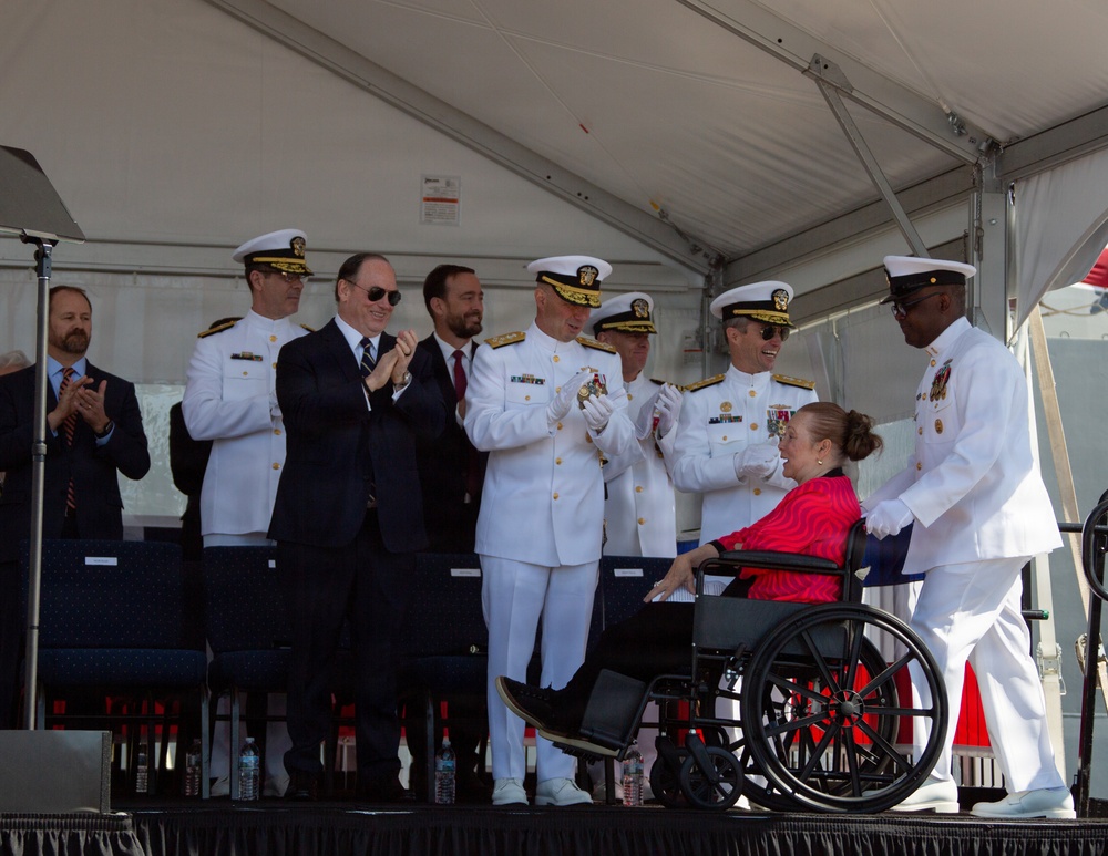 USS Harvey C. Barnum Jr. Commissioning (DDG 124) Ceremony
