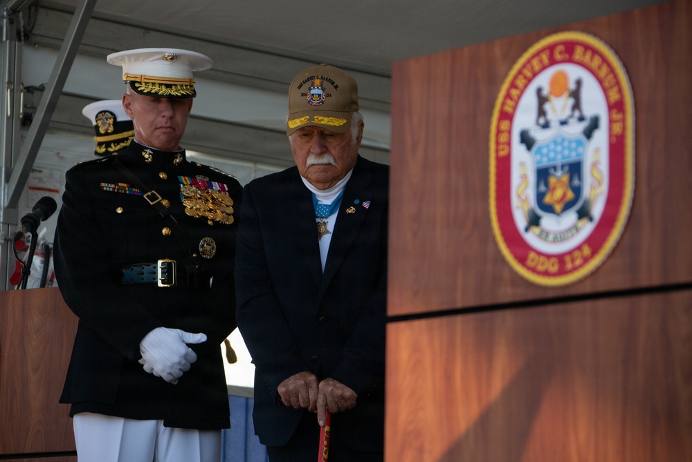 USS Harvey C. Barnum Jr. Commissioning (DDG 124) Ceremony
