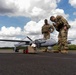 101st Airborne Division Soldiers prepare Aerosonde UAS for reconnaissance during JRTC rotation at Fort Polk