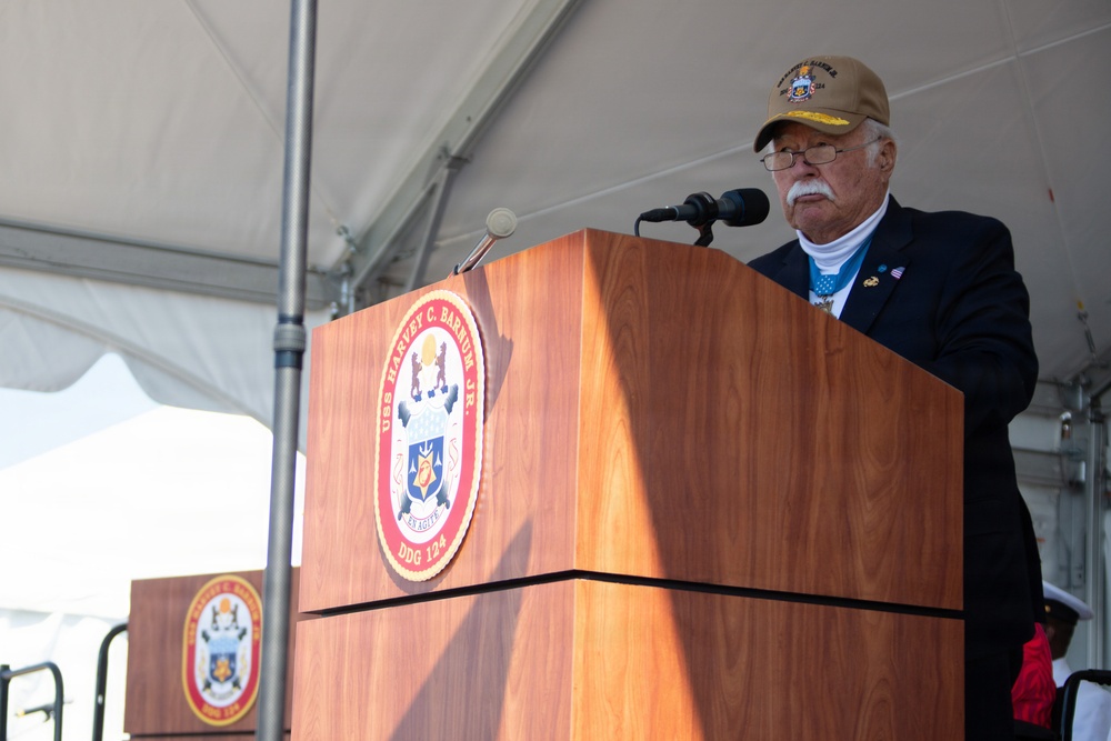 USS Harvey C. Barnum Jr. Commissioning (DDG 124) Ceremony