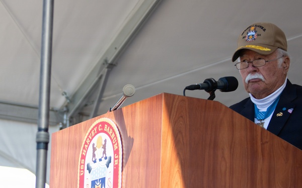 USS Harvey C. Barnum Jr. Commissioning (DDG 124) Ceremony