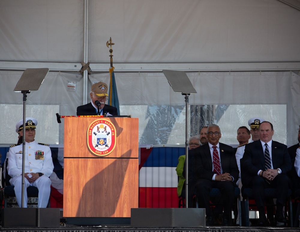 USS Harvey C. Barnum Jr. Commissioning (DDG 124) Ceremony