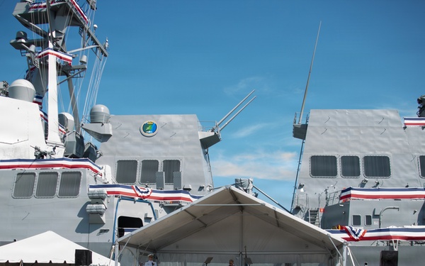 USS Harvey C. Barnum Jr. Commissioning (DDG 124) Ceremony
