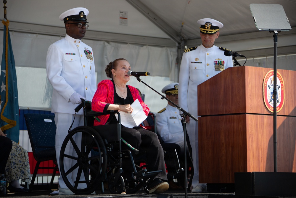 USS Harvey C. Barnum Jr. Commissioning (DDG 124) Ceremony