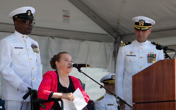 USS Harvey C. Barnum Jr. Commissioning (DDG 124) Ceremony