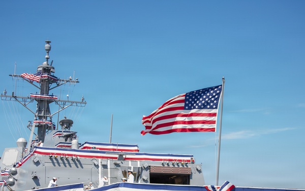 USS Harvey C. Barnum Jr. Commissioning (DDG 124) Ceremony