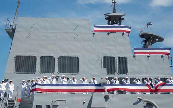 USS Harvey C. Barnum Jr. Commissioning (DDG 124) Ceremony