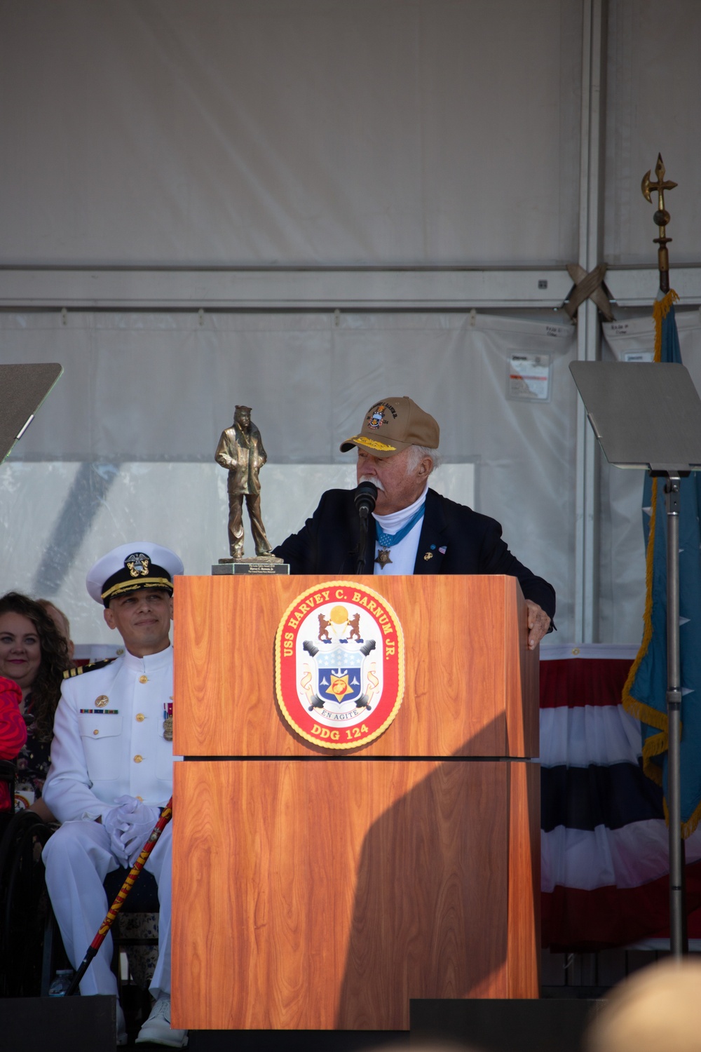 USS Harvey C. Barnum Jr. Commissioning (DDG 124) Ceremony