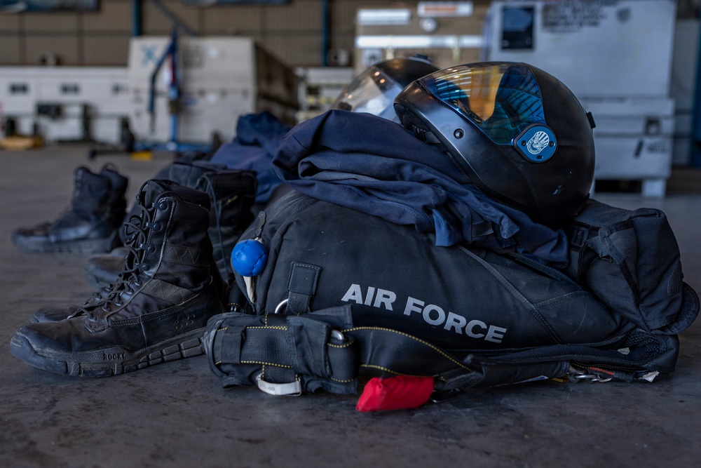 USAFA Wings of Blue Showcase Precision, Partnership during FIDAE 2026