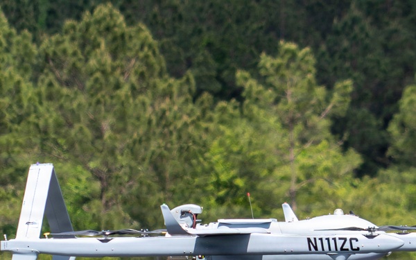 Aerosonde UAS staged for tactical employment during JRTC rotation at Fort Polk